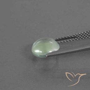 Prehnite Verde muito claro Natural 1.98ct, Redondo, Transparente