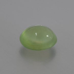 Prehnita verde natural 3,82ct, transparente, transparente/translúcido