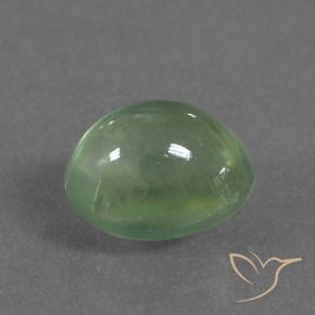 Prehnite Verde médio Natural 2.14ct, oval, Transparente