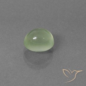 Prehnite Luz verde Natural 2.33ct, oval, Transparente/Translúcido