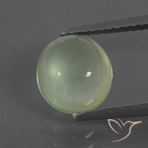 2.15ct Natural Luz verde Prehnite, oval, Transparente