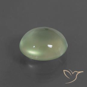 Prehnite Luz verde Natural 2.15ct, oval, Transparente