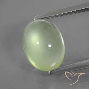 2.68ct Natural Verde limão Prehnite, oval, Transparente