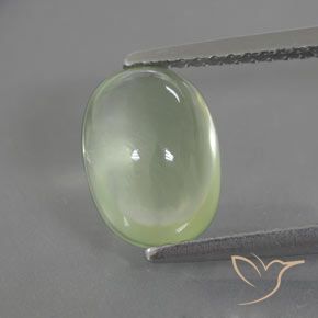 2.44ct Natural Pêra Pêra Verde Prehnite, oval, Transparente