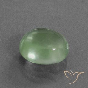 Prehnite Amarelo Claro Verde Natural 4.10ct, oval, Transparente