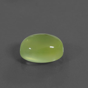 Prehnita verde natural 5,82ct, transparente, transparente/translúcido