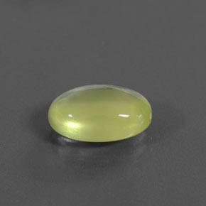 Prehnita verde natural 4,46ct, transparente, transparente/translúcido