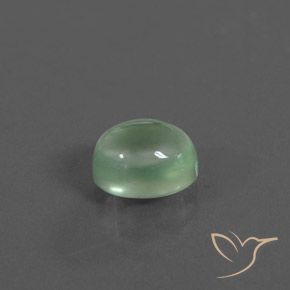 Prehnite Verde Menta Claro Natural 2.16ct, oval, Transparente