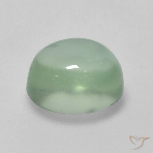 Prehnite Luz verde Natural 2.00ct, oval, Transparente