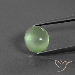 2.39ct Natural Verde amarelado Prehnite, oval, Transparente