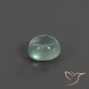 Prehnite Menta verde Natural 2.30ct, oval, Transparente