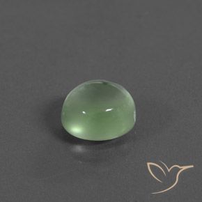 Prehnite Luz verde Natural 2.46ct, oval, Transparente