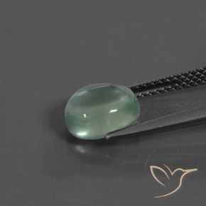 Prehnite Verde Menta Claro Natural 2.02ct, oval, Transparente