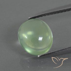 2.25ct Natural Luz verde Prehnite, oval, Transparente