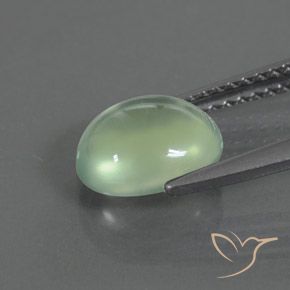 Prehnite Amarelo Claro Verde Natural 1.82ct, oval, Transparente