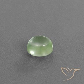 Prehnite Pêra Pêra Verde Natural 1.76ct, oval, Transparente