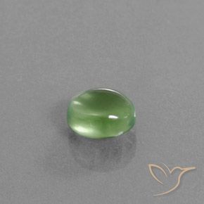 Prehnite Verde médio Natural 1.83ct, oval, Transparente