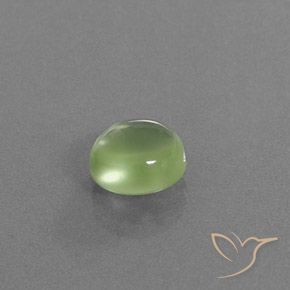 Prehnite Pêra Pêra Verde Natural 1.86ct, oval, Transparente