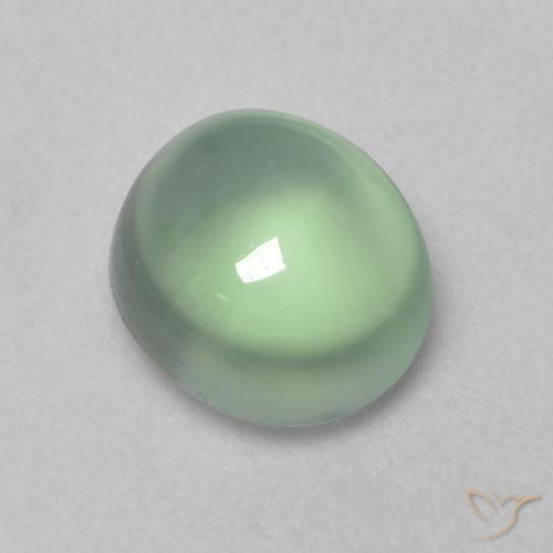 Prehnite Luz verde Natural 1.75ct, oval, Transparente