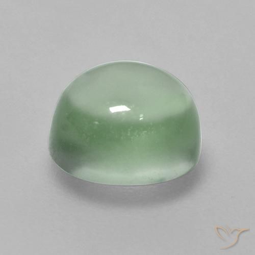 Prehnite Luz verde Natural 1.75ct, oval, Transparente