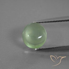 1.93ct Natural Verde amarelado Prehnite, oval, Transparente