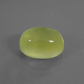 Prehnita verde natural 5,40ct, transparente, transparente/translúcido