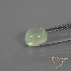 Prehnite Amarelo verde Natural 1.82ct, oval, Transparente/Translúcido