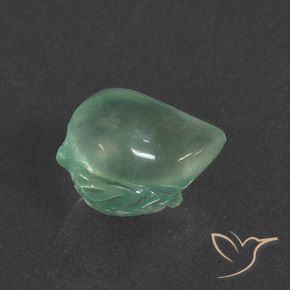 Prehnite Verde claro fresco Natural 5.19ct, Chique, Translúcido