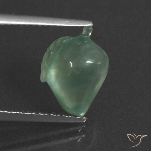 4.74ct Natural Hortelã clara Prehnite, Chique, Translúcido