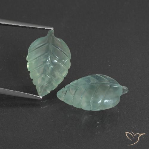 13.88ctw Natural Verde Frio Prehnite, Chique, Translúcido