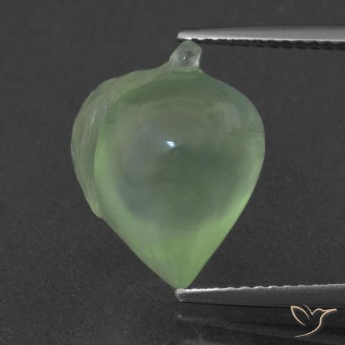8.56ct Natural Amarelo verde Prehnite, Chique, Translúcido