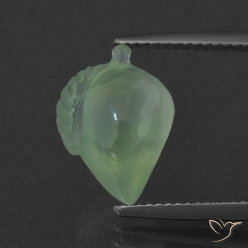 6.44ct Natural Verde Pinho Claro Prehnite, Chique, Translúcido