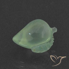 Prehnite Verde Pinho Claro Natural 6.44ct, Chique, Translúcido