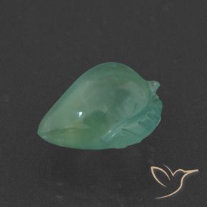 Prehnite Verde claro fresco Natural 5.79ct, Chique, Translúcido