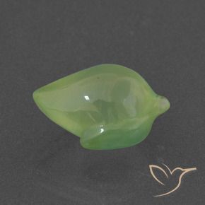 Prehnite Verde limão Natural 7.16ct, Chique, Translúcido