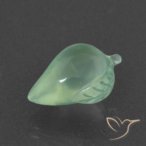 Prehnite Luz verde Natural 6.28ct, Chique, Translúcido