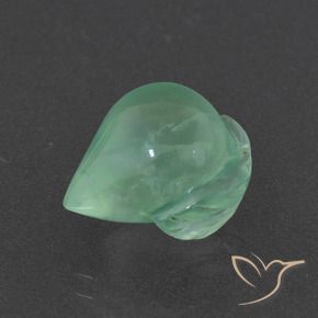 Prehnite Luz verde Natural 6.68ct, Chique, Translúcido