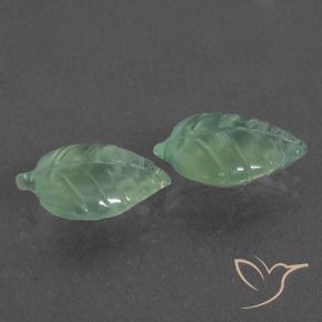 Pedras preciosas de Prehnite verde quente natural de 9.91 ct, Chique, Translúcido