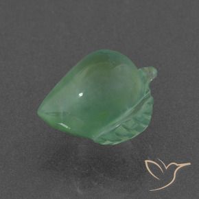 Prehnite Verde Frio Natural 6.76ct, Chique, Translúcido