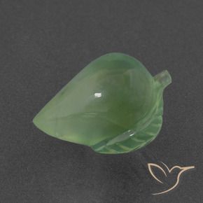 Prehnite Verde amarelado Natural 8.08ct, Chique, Translúcido