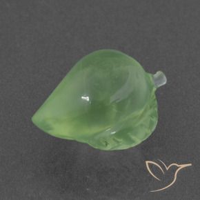 Prehnite Verde médio Natural 8.26ct, Chique, Translúcido
