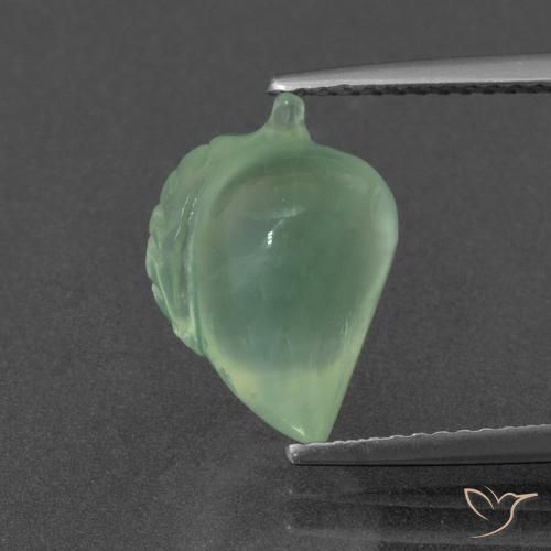 5.57ct Natural Verde Pinho Claro Prehnite, Chique, Translúcido