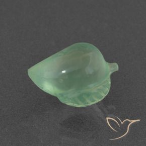 Prehnite Verde Pinho Claro Natural 5.57ct, Chique, Translúcido