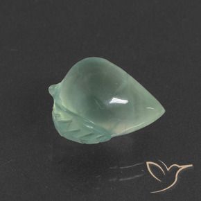 Prehnite Luz verde Natural 7.30ct, Chique, Translúcido
