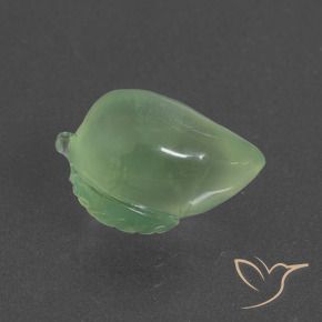 Prehnite Verde médio Natural 8.31ct, Chique, Translúcido