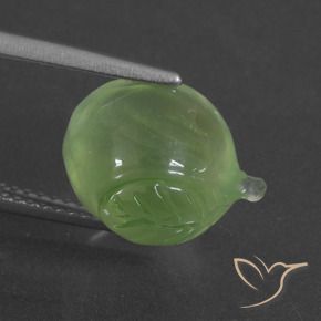 Prehnite Verde limão Natural 9.55ct, Chique, Translúcido