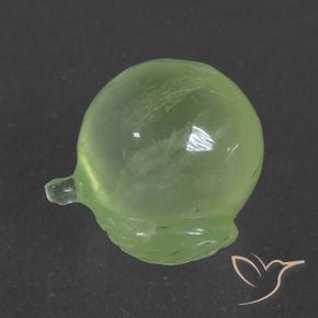 Prehnite Verde limão Natural 12.12ct, Chique, Translúcido