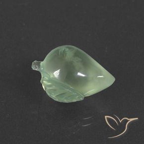 Prehnite Verde Pêra Claro Natural 9.98ct, Chique, Translúcido