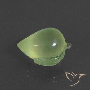 Prehnite Verde amarelado Natural 10.93ct, Chique, Translúcido