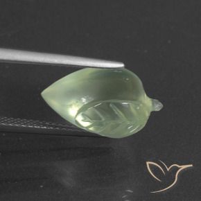 Prehnite Amarelo Claro Verde Natural 8.86ct, Chique, Translúcido